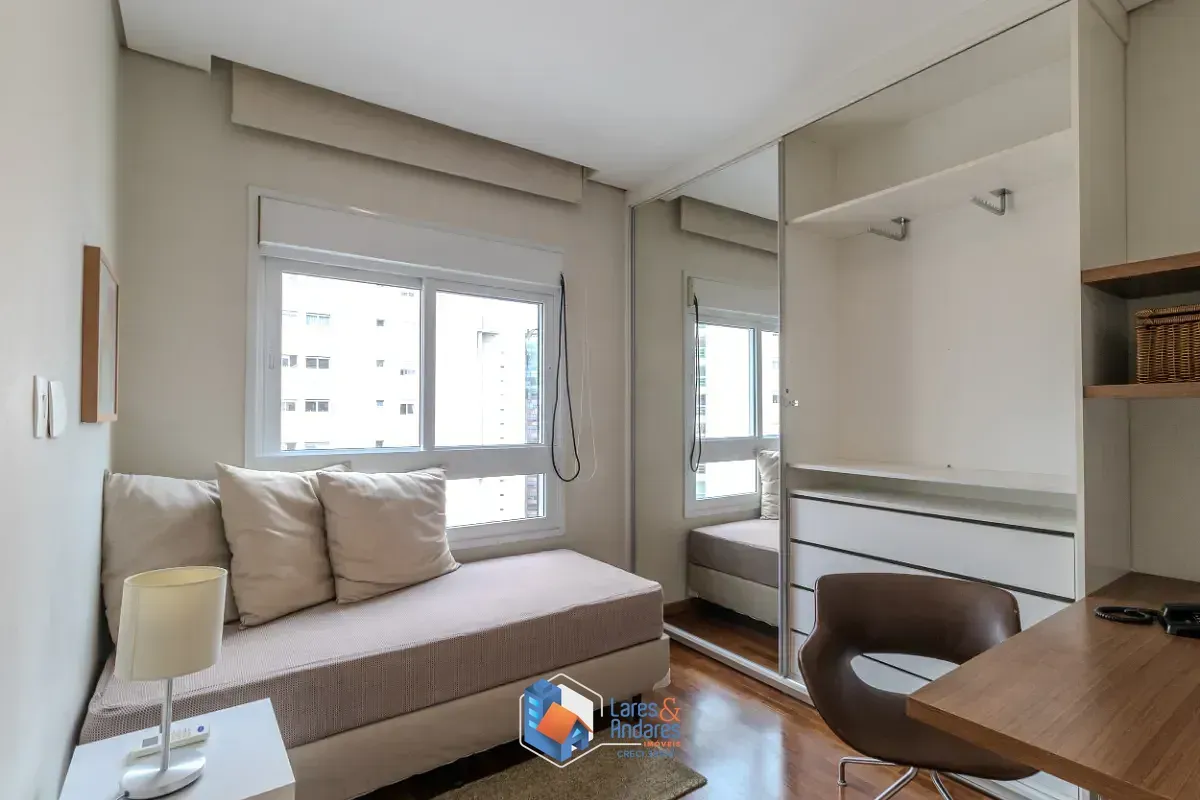 Imagem Apartamento para venda em Vila Olímpia com 3 quartos, sendo 2 suítes, 133m²