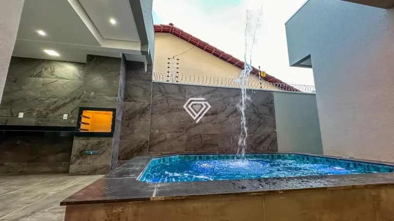 Imagem Casa 3 Suítes, 160m² c/ Lazer na 407 Sul