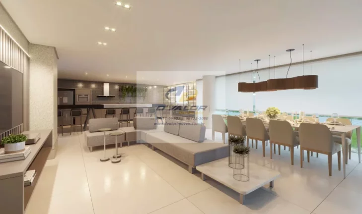 Imagem Vendo apartamentos de alto padrão na beirar mar da Praia do Seixas, com 2 e 3 qts + área de lazer de Resort