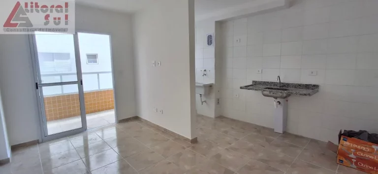Imagem Apartamento NOVO - com 2 dormitórios, 1 suíte, para locação, 60 m², Boqueirão - Praia Grande/SP