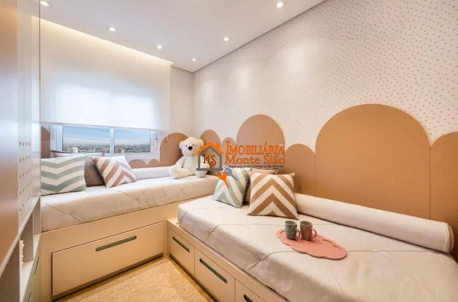 Imagem Apartamento com 2 dormitórios à venda, 43 m² por R$ 415.000,00 - Vila das Bandeiras - Guarulhos/SP