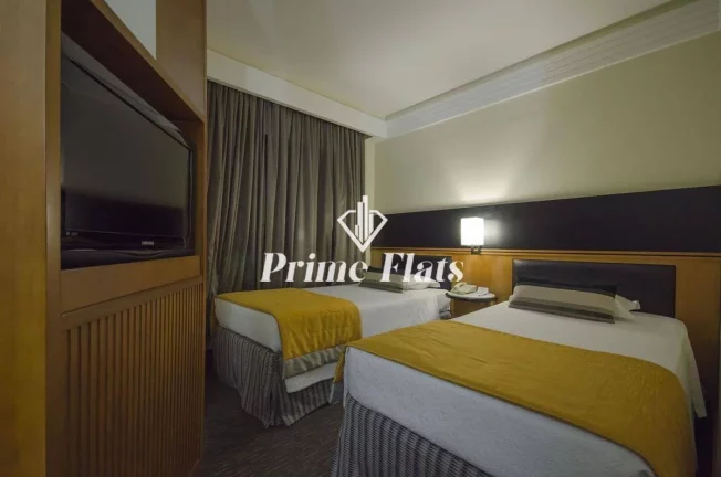 Imagem Flat disponível para venda no Estanplaza International na Chácara Santo Antônio, com 30m², 1 dormitório e 1 vaga