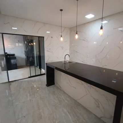 Imagem Casa Alto Padrao De 3/4 C Suite Com Area Gourmet No Santa Luzia