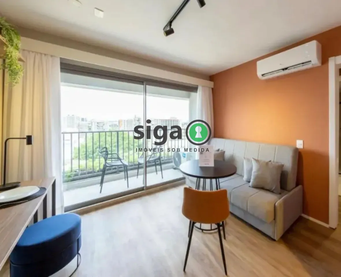 Imagem Apartamento com 2 Quartos à venda, 43m² - Indianópolis - Mobiliado
