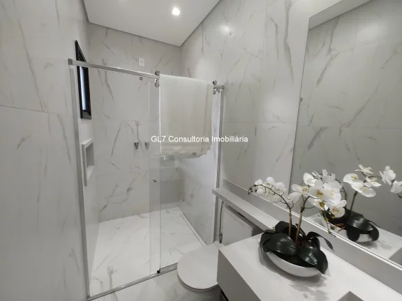 Imagem Casa Com Piscina 3 Suítes Sendo uma com Closet, Condomínio Dona Maria Jos?(C) Indaiatuba SP