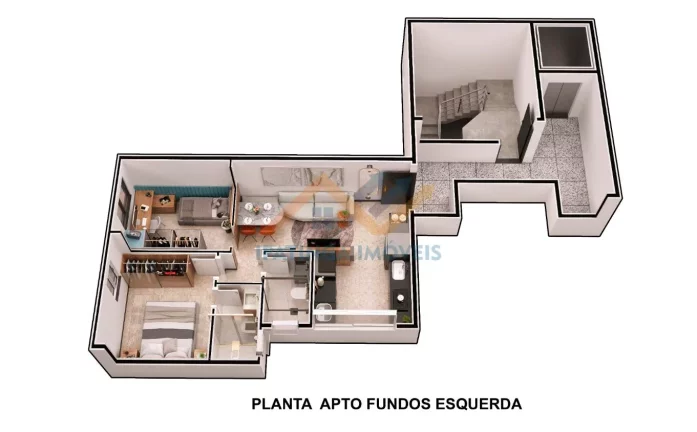Imagem Apartamento Kitchenette/Studio no Horto