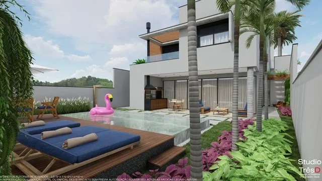 Foto do imóvel Lindo Sobrado em Condomínio Alphaville Nova Esplanada I 264M²! em ALPHAVILLE NOVA ESPLANADA, VOTORANTIM - SP