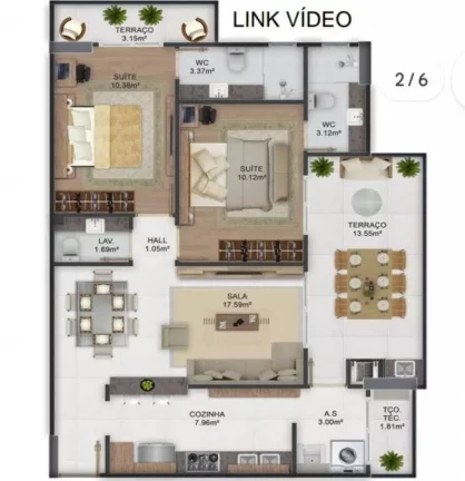 Imagem Apartamento à Venda em Canto do Forte, Praia Grande - SP