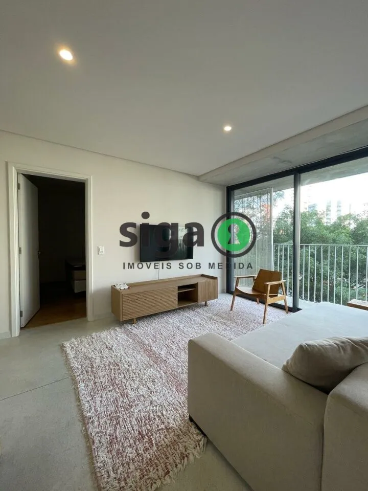 Imagem Apartamento com 1 suite, 1 vaga, Mobiliado na Vila Madalena à Venda