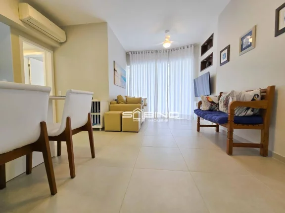Imagem Apartamento Pé na areia à Venda no Edifício Blue Waves, com 3 dormitórios 1 suíte 83m² - Riviera de São Lourenço - Bertioga SP