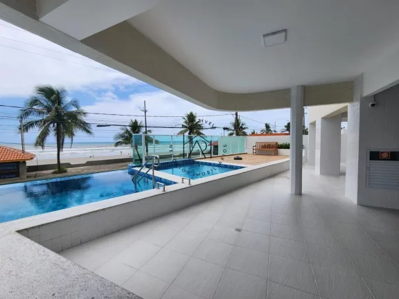 Imagem Apartamento para Locação em Mongaguá, vila atlantica, 2 dormitórios, 1 suíte, 2 banheiros, 1 vaga