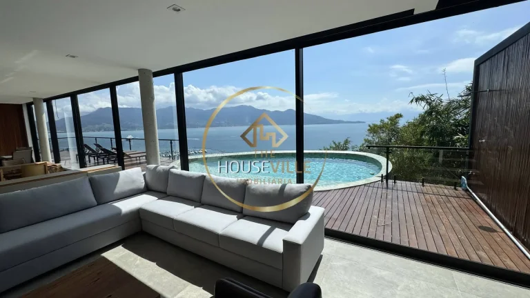 Imagem Casa Sobrado 4 dormitórios ( 4 suítes), 3 vagas, 497m², Ilhabela, SP.