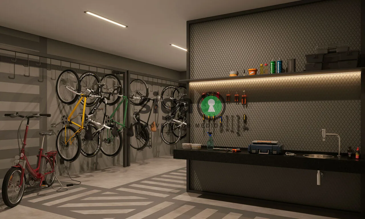 Imagem O apartamento possui 37,46 m² com 2 dormitórios - próximo a duas estações de metrô