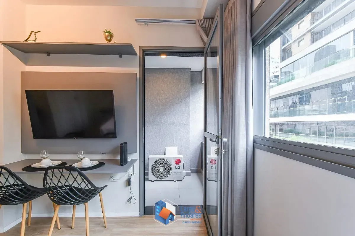 Imagem Flat para venda em Pinheiros com 1 quarto, sendo 1 suíte, 27m²
