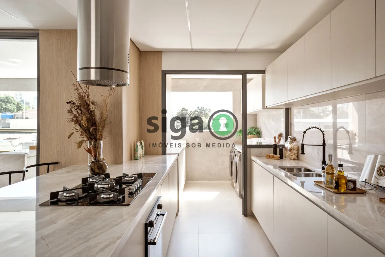 Imagem Apartamento de 143m² no Brooklin com 3 suítes e 2 vagas
