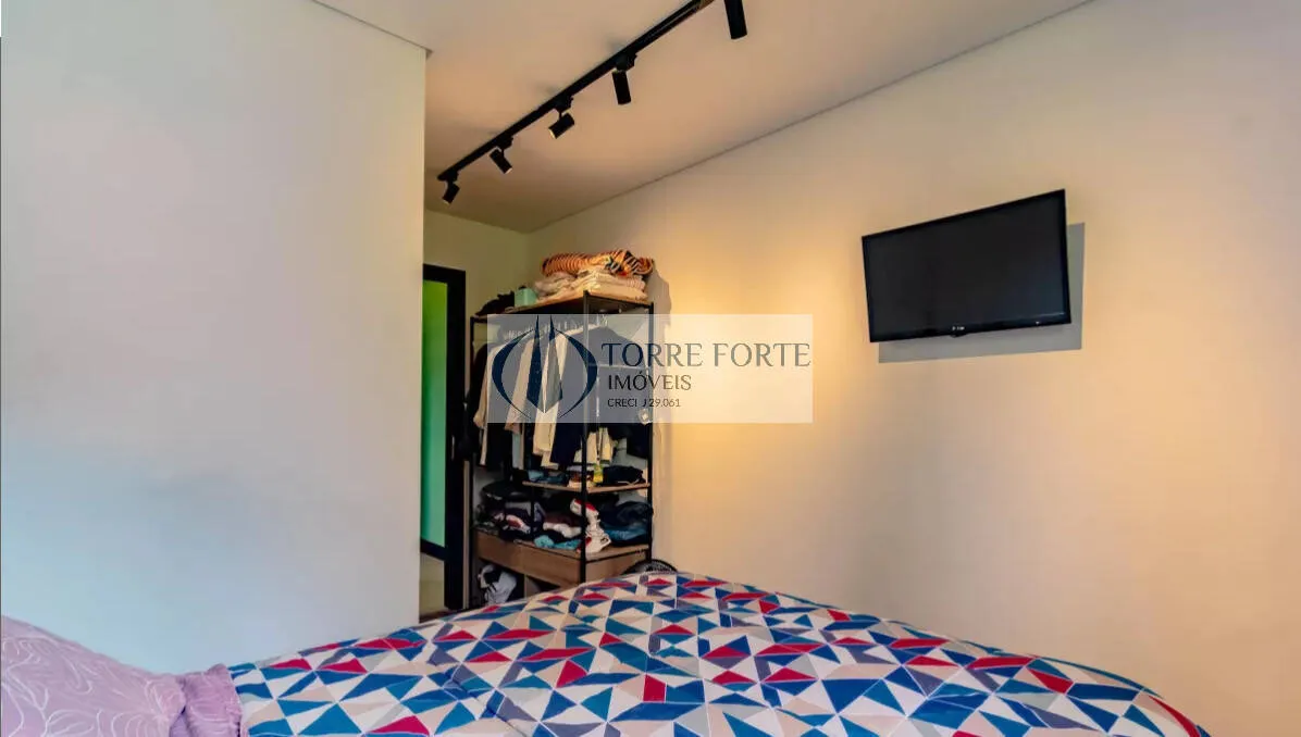Imagem Lindo apartamento com 50m², 2 dormitórios sendo 1 suíte, 1 vaga de garagem