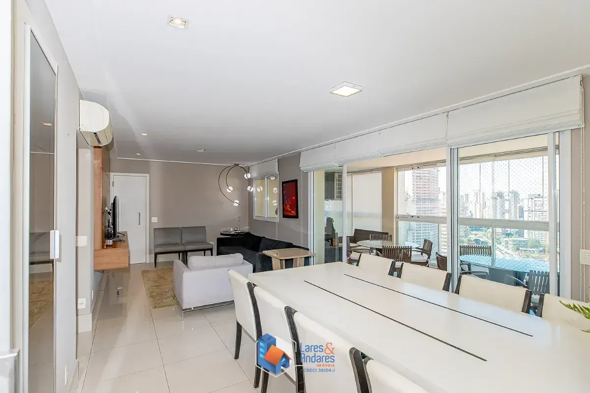 Imagem Apartamento para venda em Brooklin com 3 quartos, sendo 3 suítes, 138m²
