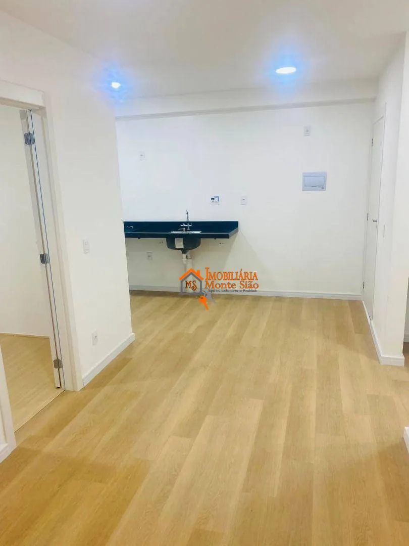 Imagem Apartamento com 2 dormitórios para alugar, 41 m² por R$ 2.937,10/mês - Centro - Guarulhos/SP