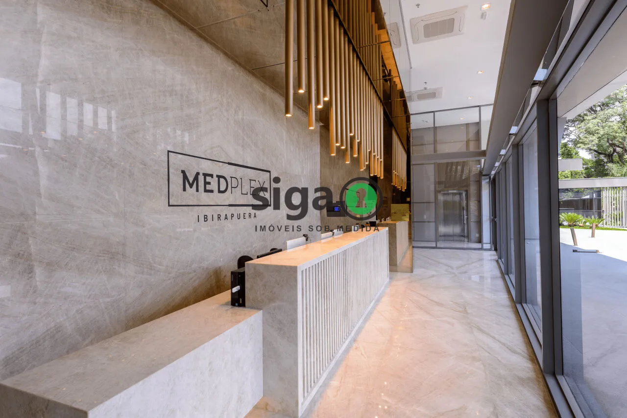 Imagem Sala Comercial 50m² no Medplex Ibirapuera by Yoo - Alto Padrão em Localização Estratégica