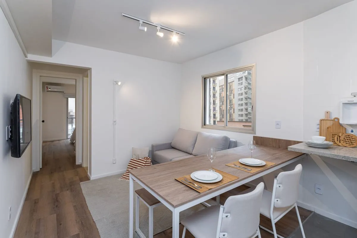 Imagem Apartamento com 1 Quarto para alugar, 32m² - Consolação
