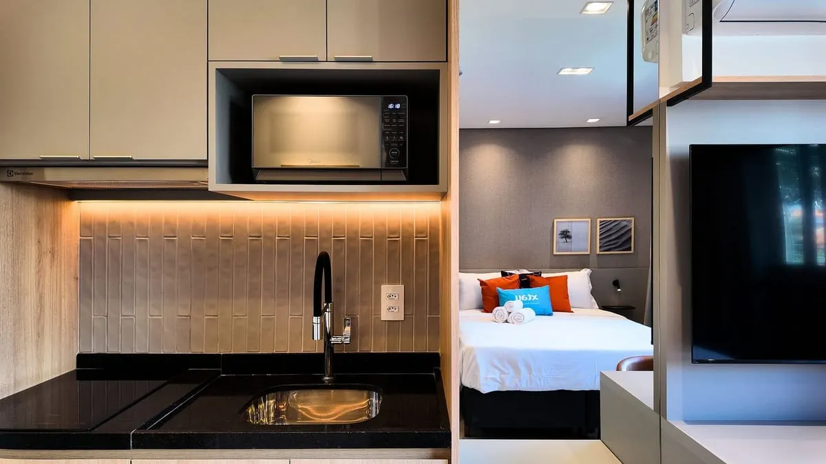 Imagem Apartamento com 1 Quarto para alugar, 19m² - Vila Dom Pedro I