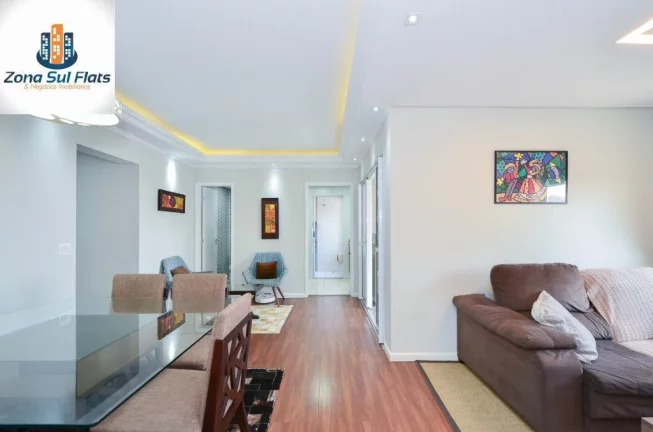 Imagem Apartamento à Venda Na Chácara Santo Antônio Com 2 Suítes e 2 Vagas - Varanda Gourmet