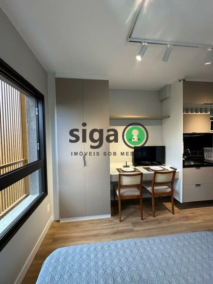 Imagem Apartamento 21m² para locação localizado em Moema/SP