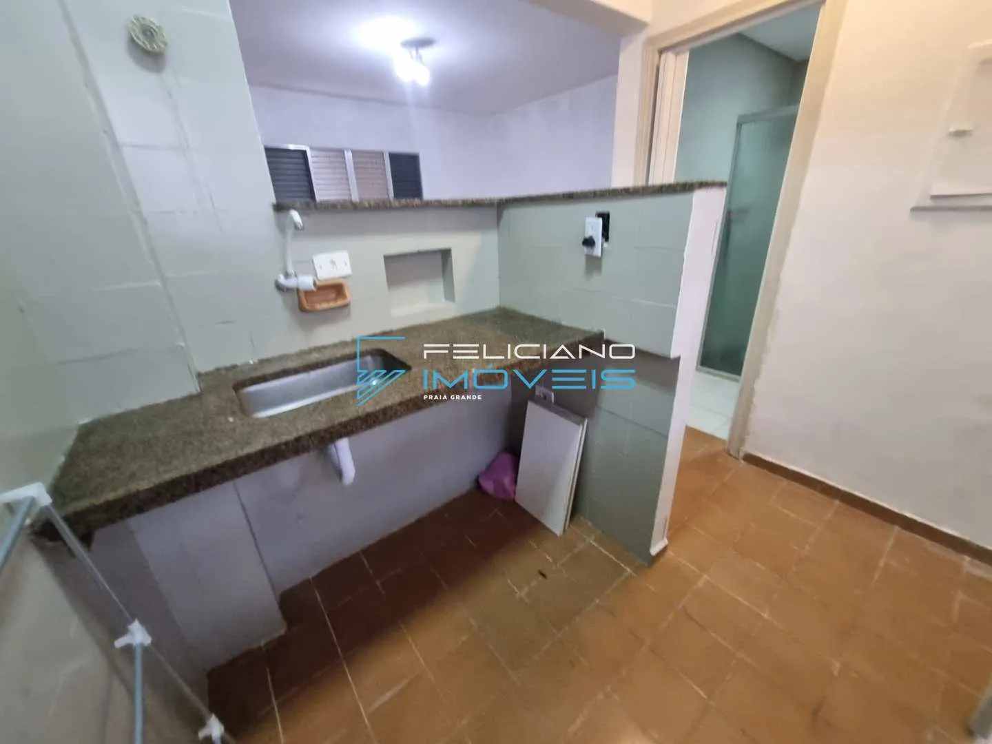 Imagem Kitnet com 1 quarto, Canto do Forte, Praia Grande - R$ 212 mil, Cod: 7318