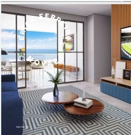 Imagem Apartamento de três e dois dormitório sendo uma suite, com área de lazer completa. até duas vagas de garagem na praia do morro.
