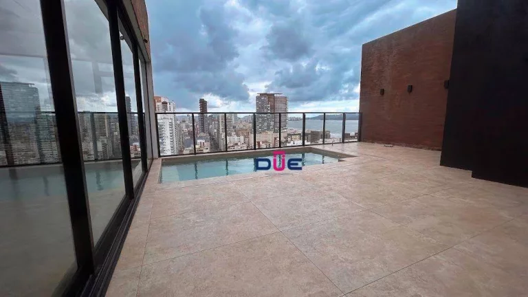 Imagem Cobertura com 4 dormitórios à venda, 320 m² por R$ 5.000.000,00 - José Menino - Santos/SP