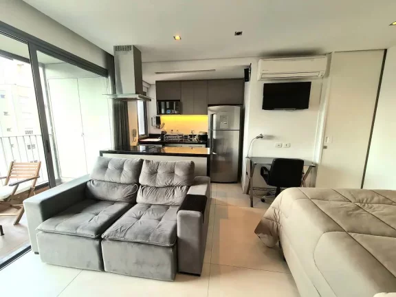 Imagem Flat para venda tem 35 metros quadrados com 1 quarto em Vila Olímpia