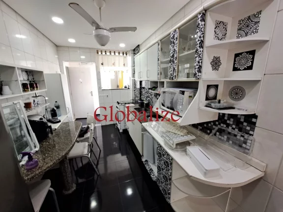 Imagem Apartamento à venda com 92m², 2 quartos, 1 suíte, dependência por R$550.000,00 no José Menino em Santos