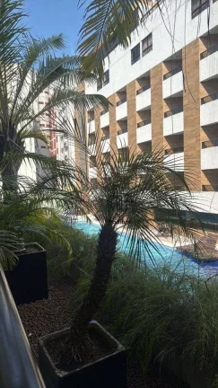 Imagem Flat mobiliado e equipado com varanda a 100 metros da praia do Cabo Branco - FL0925