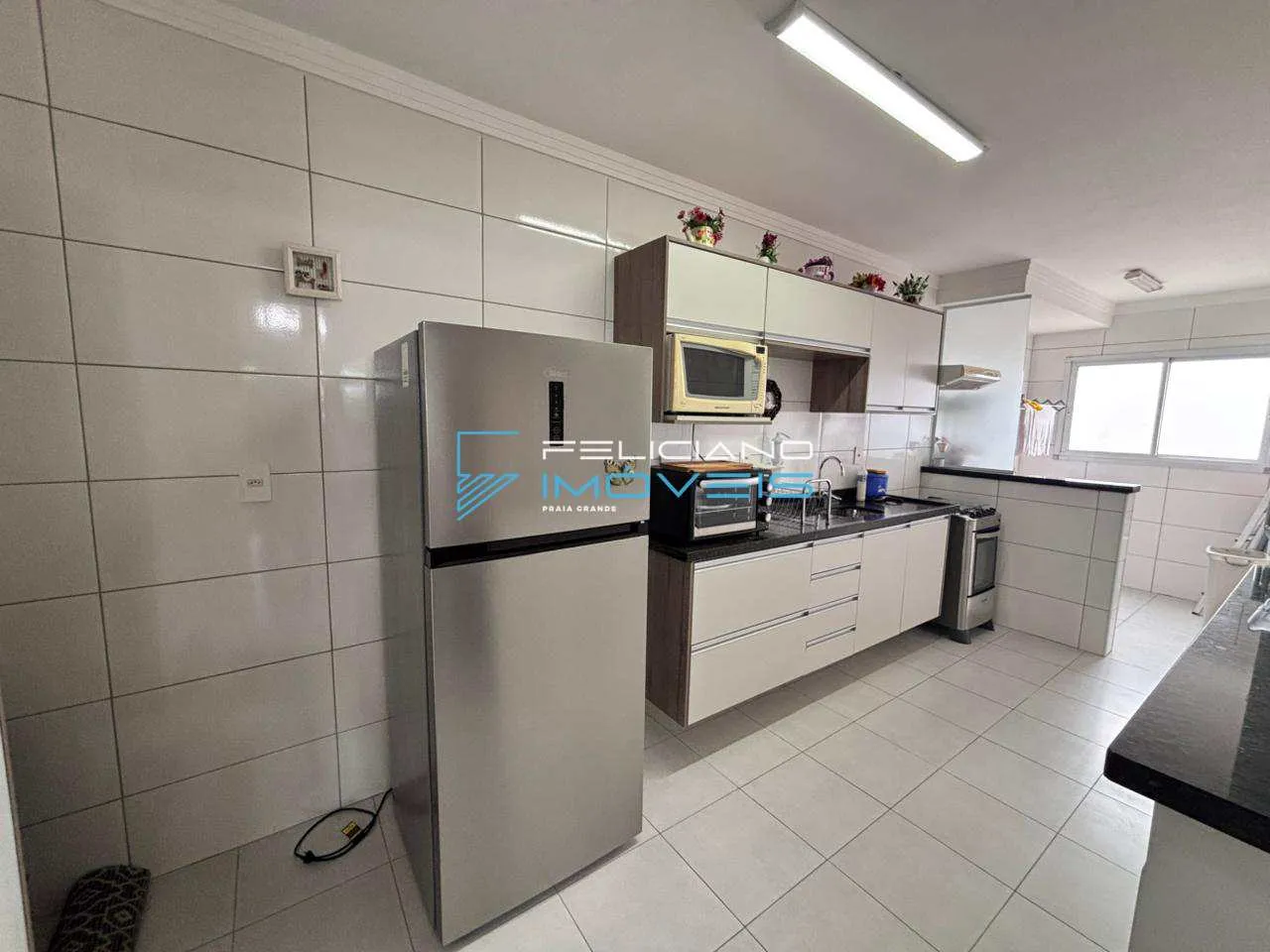 Imagem Apartamento com 3 quartos, Guilhermina, Praia Grande - R$ 745 mil, Cod: 6430
