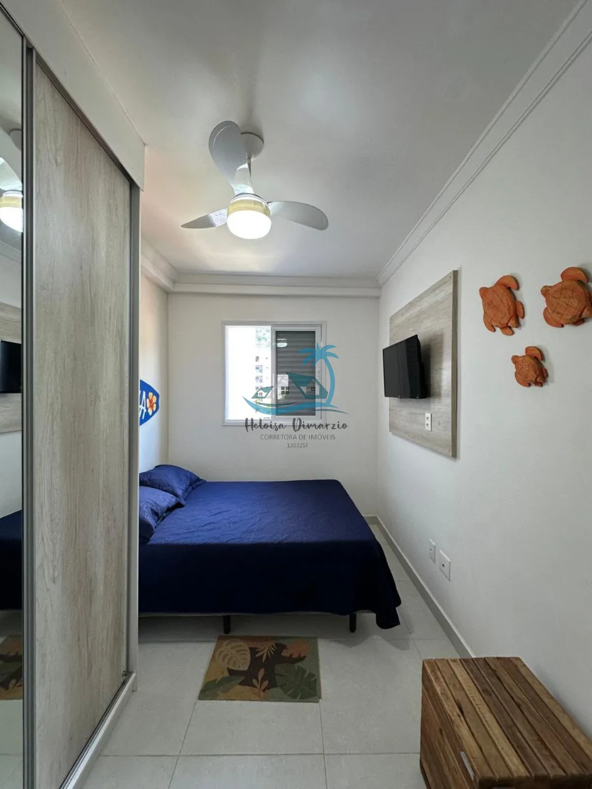 Imagem Excelente apartamento mobiliado a venda nas Toninhas, 250 metros do mar em Ubatuba.
