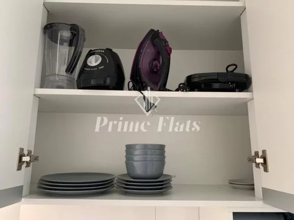 Imagem Flat disponível para locação no Royal Ibirapuera Park, com 41m², 1 dormitório e 1 vaga de garagem