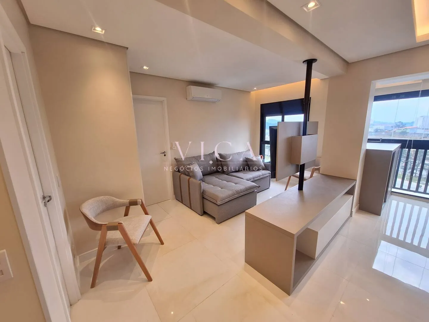 Imagem Apartamento mobiliado com 86m² -2 suítes - aluguel por R$ 6.000 -Barueri/SP