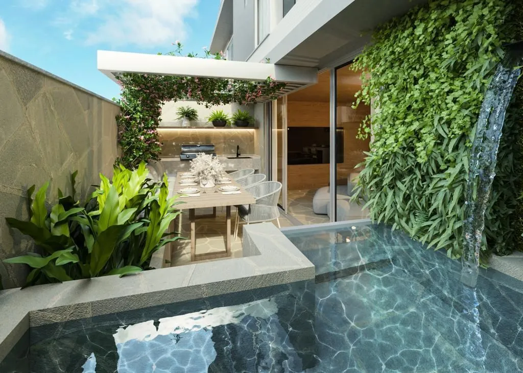 Imagem Apartamento Garden de 127 m² em Intermares, com 3 suítes, piscina privativa, vista definitiva para o mar e alto padrão.