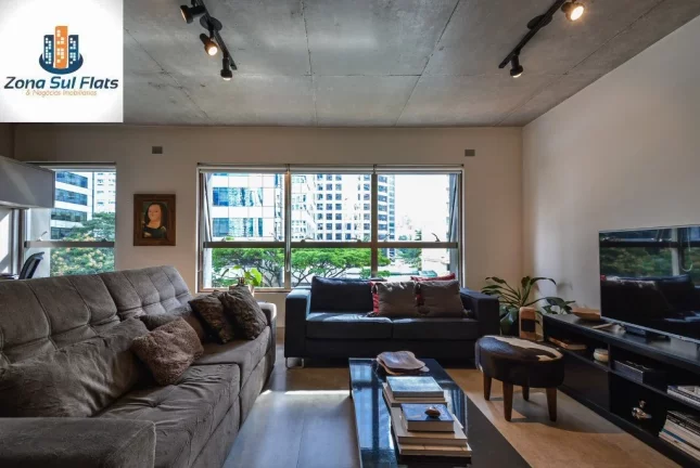 Imagem Apartamento à Venda No Brooklin Com 1 Dormitório e 1 Vaga - Mobiliado