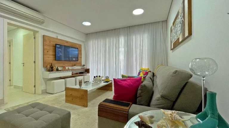 Imagem Apartamento Mobiliado no Módulo 8 da Riviera de São Lourenço com