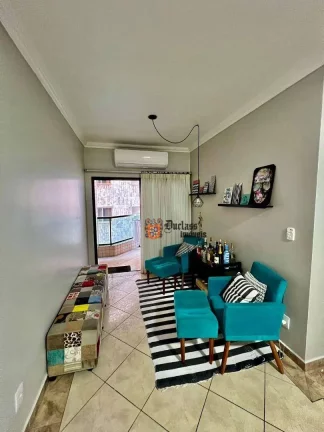 Imagem Apartamento com 2 dormitórios à venda, 100 m² por R$ 550.000 - Aviação - Praia Grande/SP