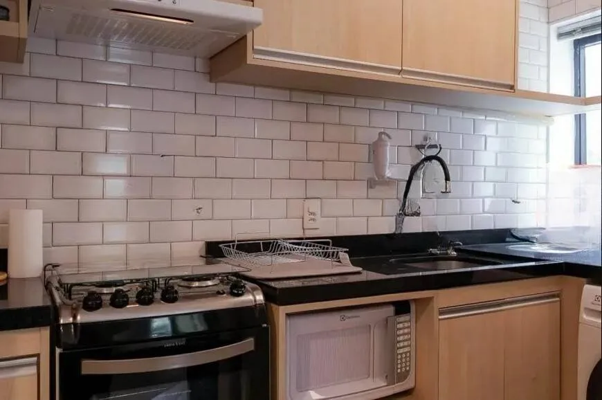 Imagem Flat Cerqueira César - 37M², 1 Dorm, 1 Vaga, Varanda, Mobiliado.