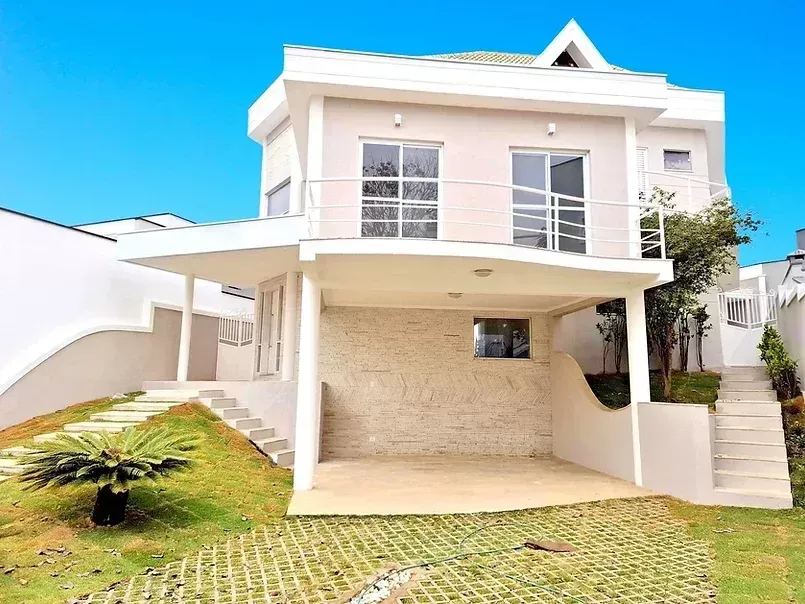 Imagem Belíssima Casa São 4 suítes com sacada, 6 banheiros, + sala de TV e escritório, sala dupla com l...