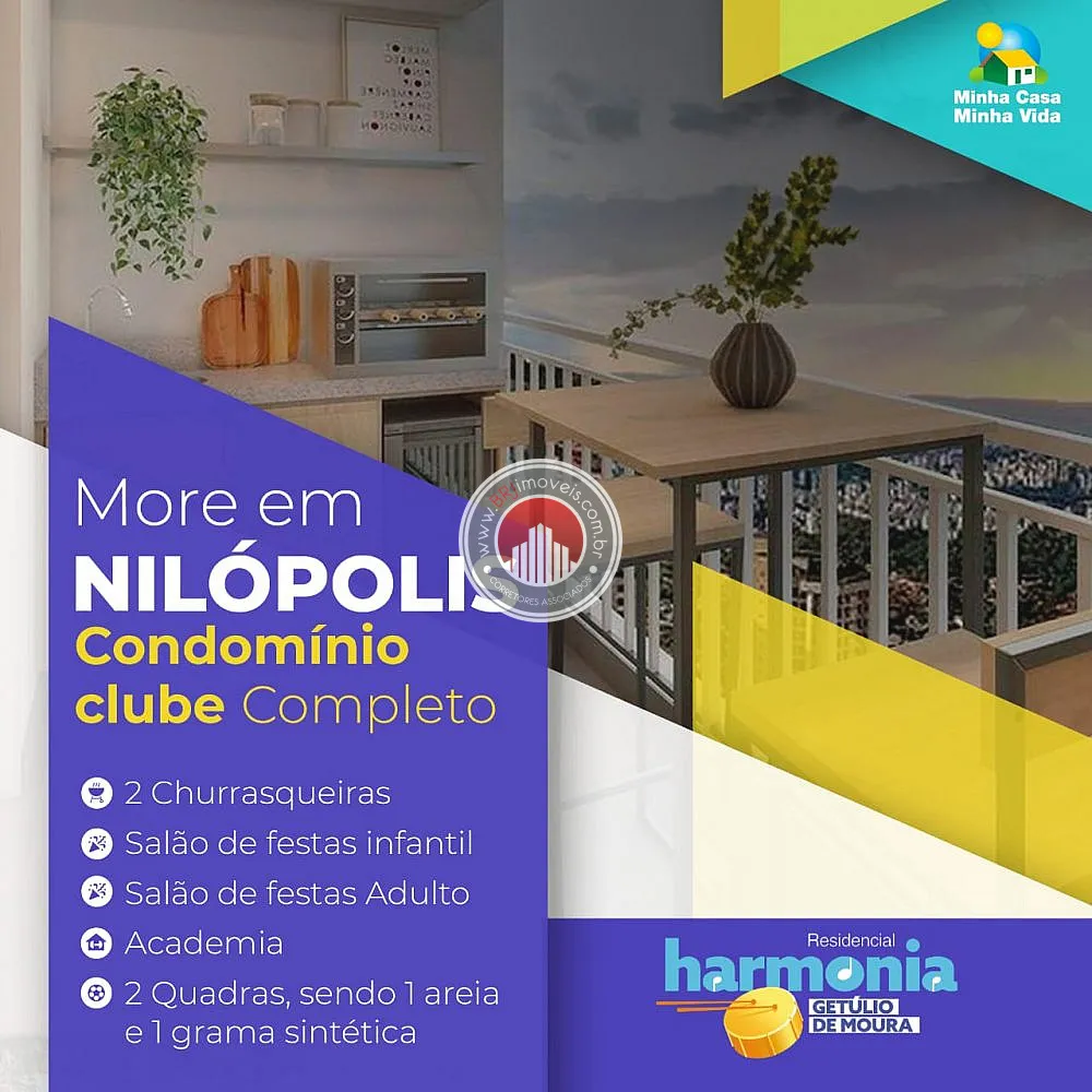 Imagem Apartamento em Lançamentos no bairro Centro - Nilopolis, RJ