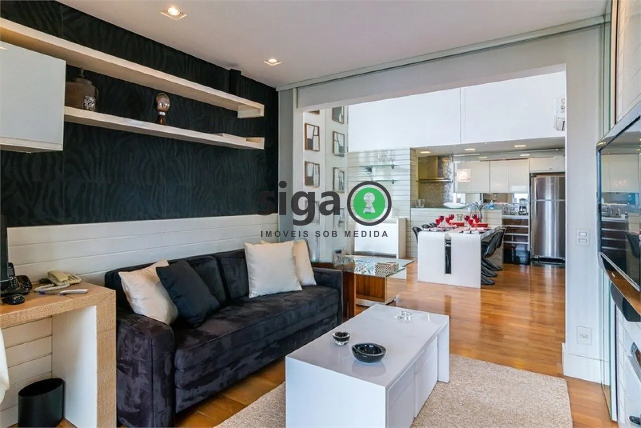 Imagem Apartamento Duplex Alto Padrão na Vila Nova Conceição de 2 Suítes com 3 Vagas à Venda.