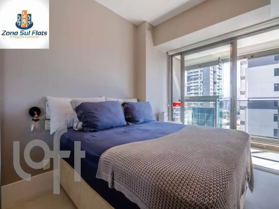 Imagem Lindo Apartamento Mobiliado à Venda No Brooklin Com 1 Suíte e 1 Vaga