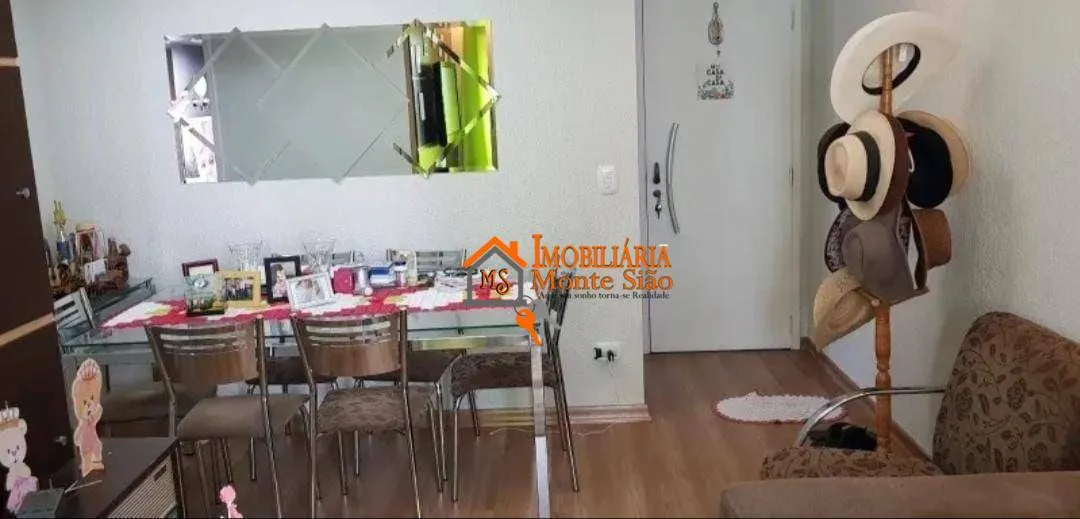 Imagem Apartamento com 3 dormitórios à venda, 64 m² por R$ 532.000,00 - Gopoúva - Guarulhos/SP