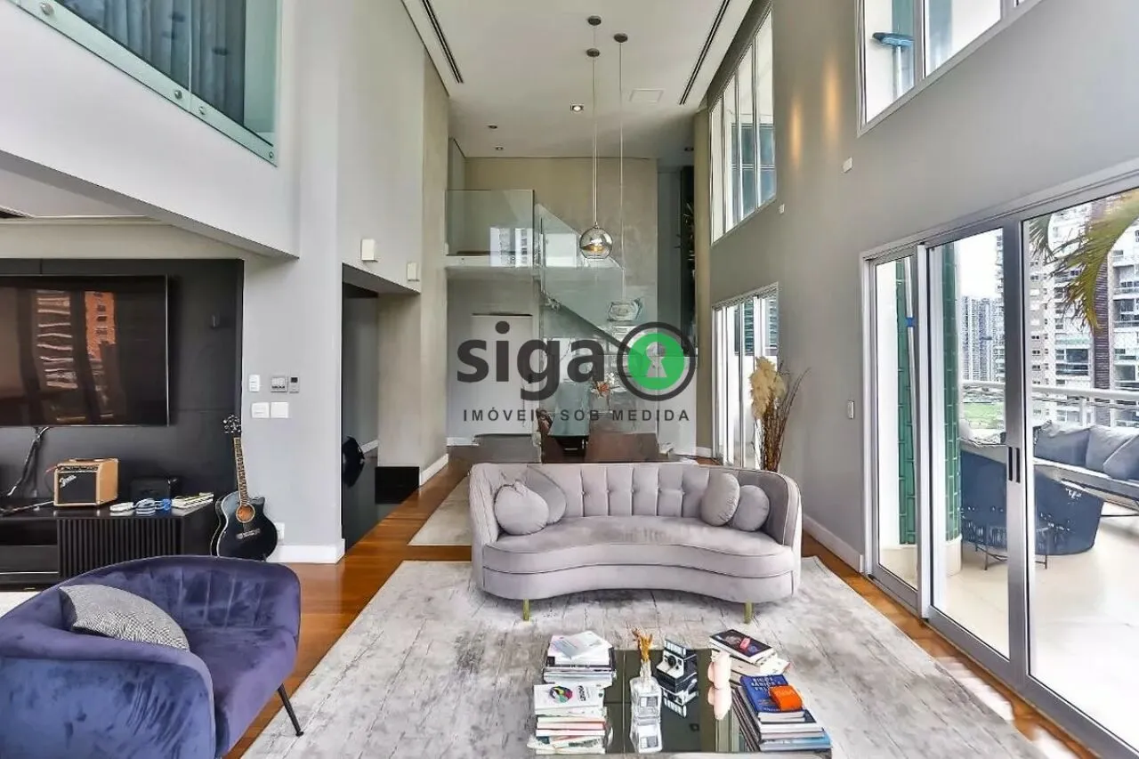 Imagem APARTAMENTO MOBILIADO PARA VENDA NO PANAMBY, TORRE UNICA, TRÊS VAGAS!
