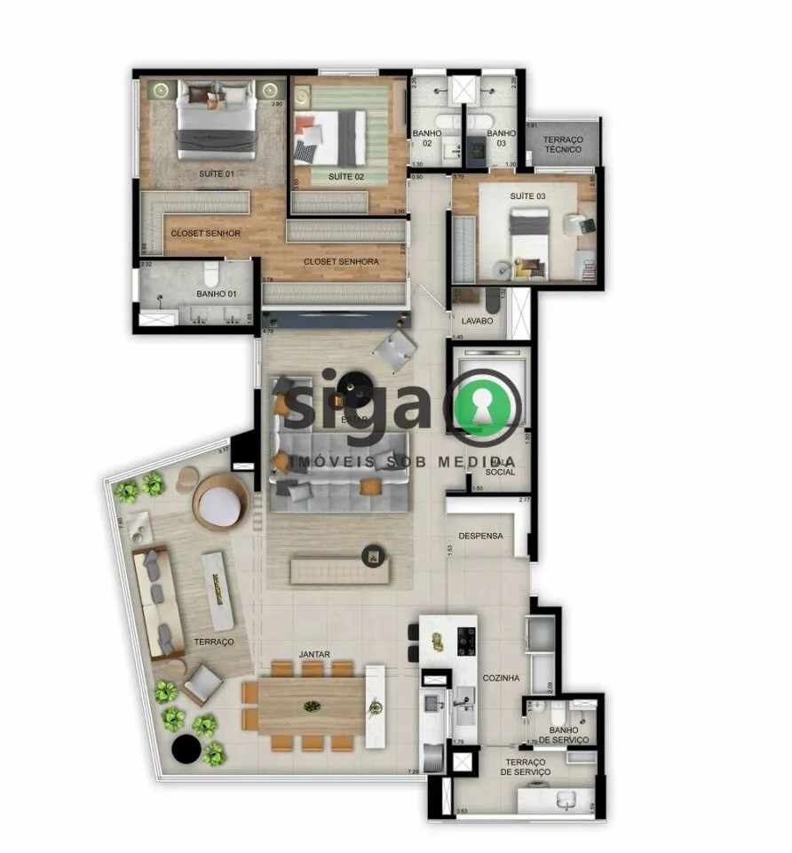 Imagem Apartamento para venda na Vila Madalena, São Paulo - SP