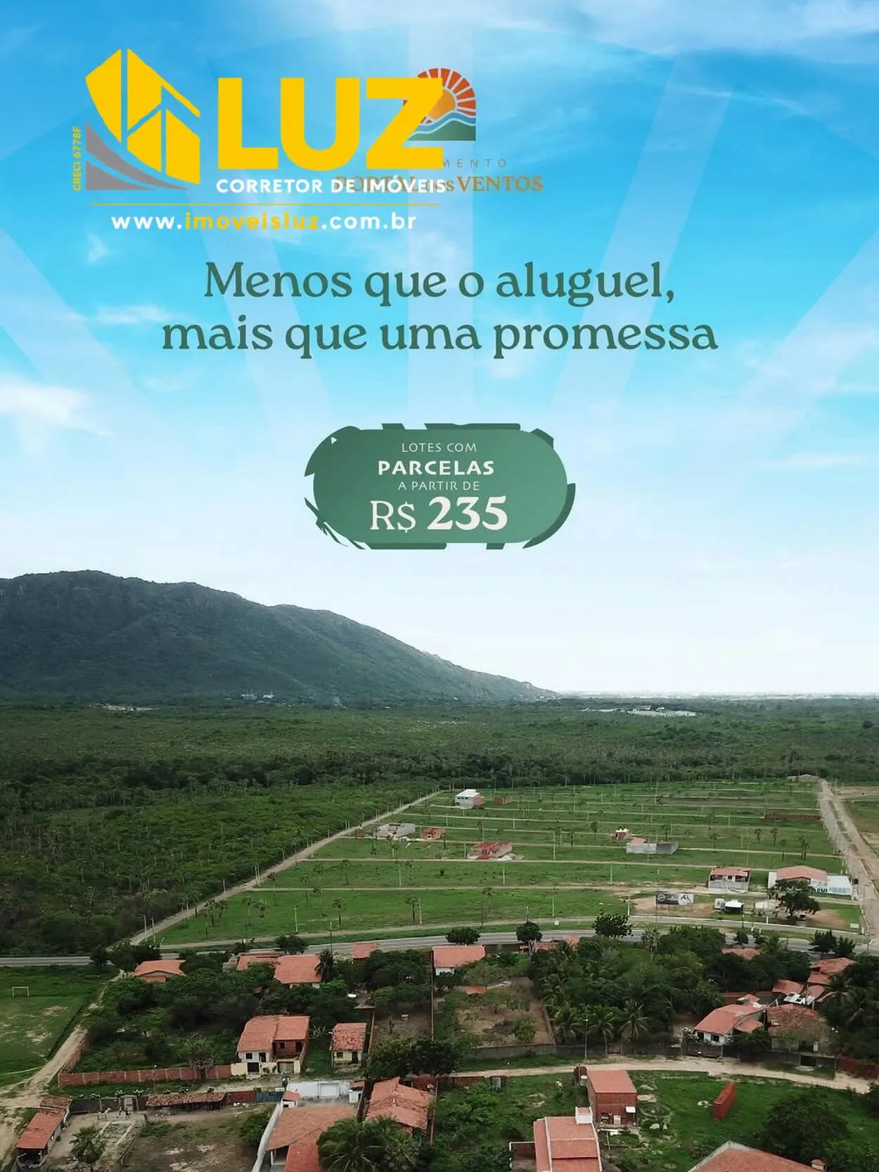 Foto do imóvel SAIA DO ALUGUEL - LOTES A PARTIR DE R$235 MENSAIS NA PACATUBA